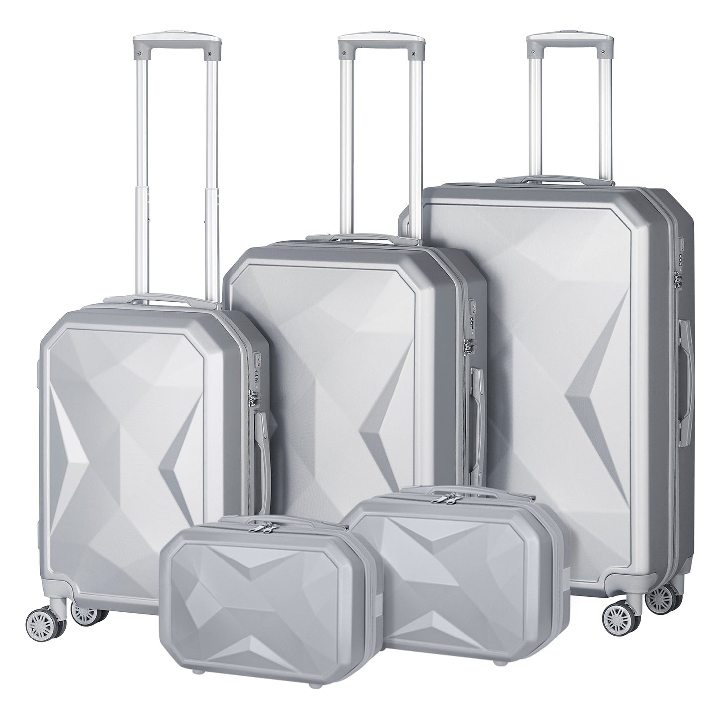 Prism 5 Piece Luggage Set - TSA Lock