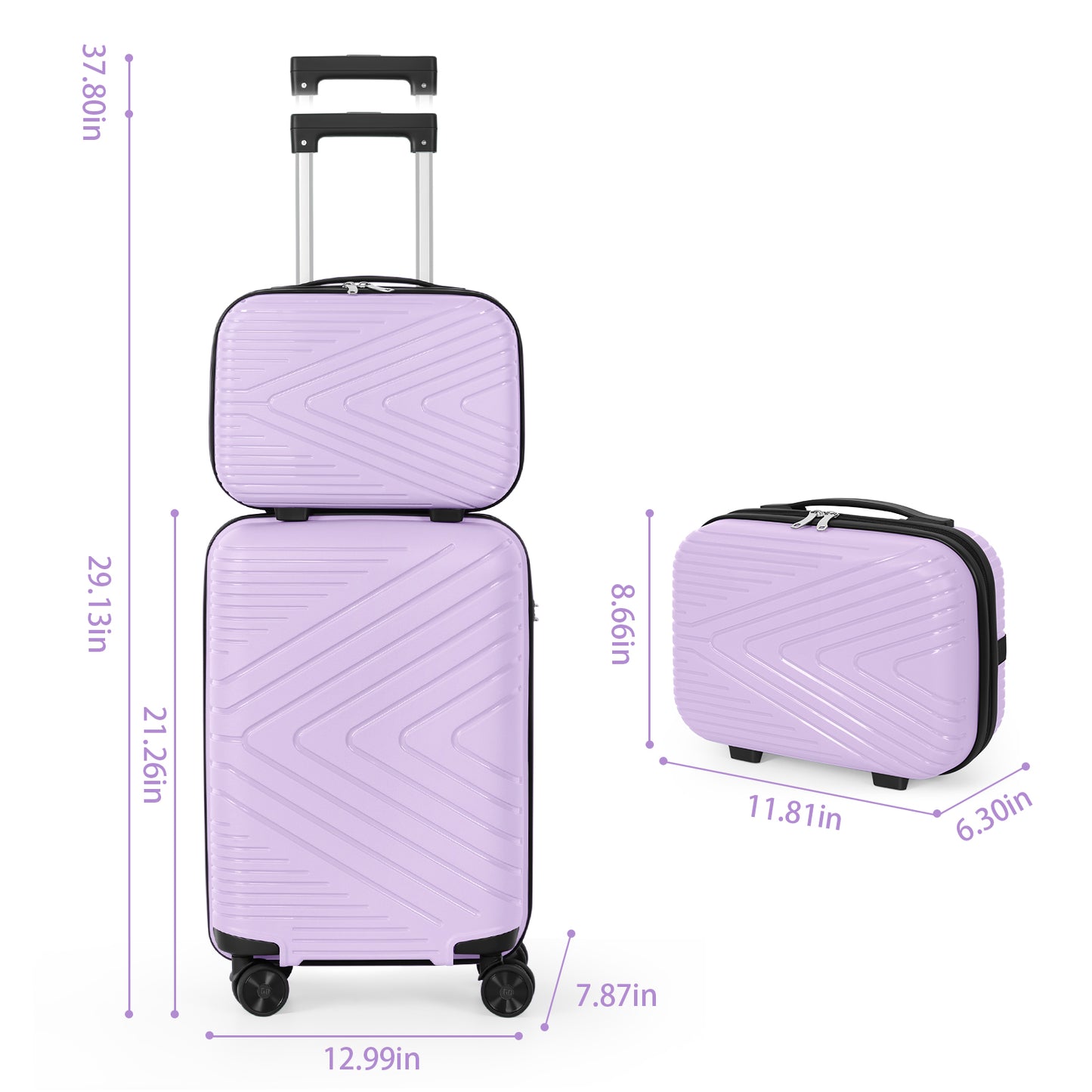 Parallel II 2 Piece Carry On Set (20in + 14in)