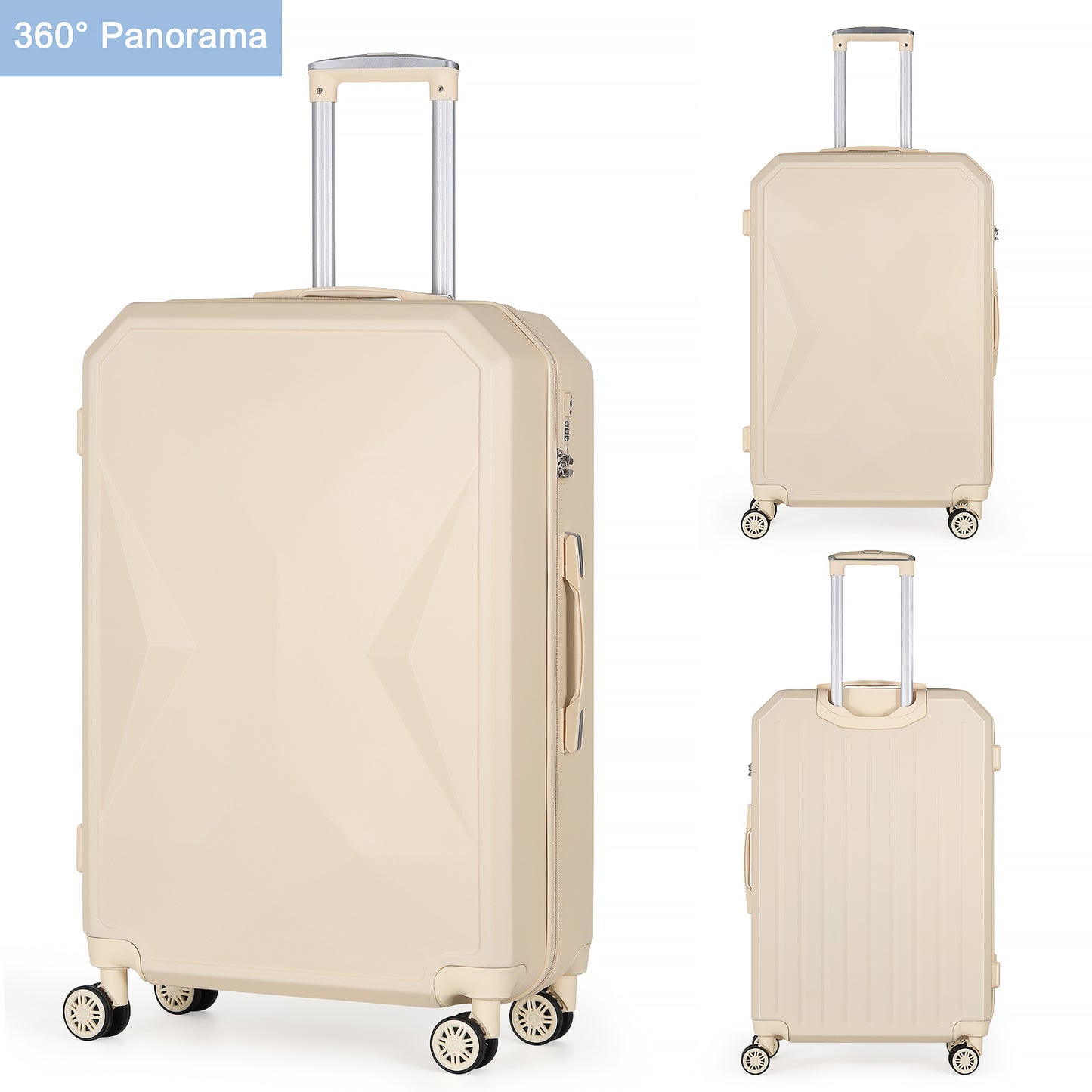 Prism 5 Piece Luggage Set - TSA Lock