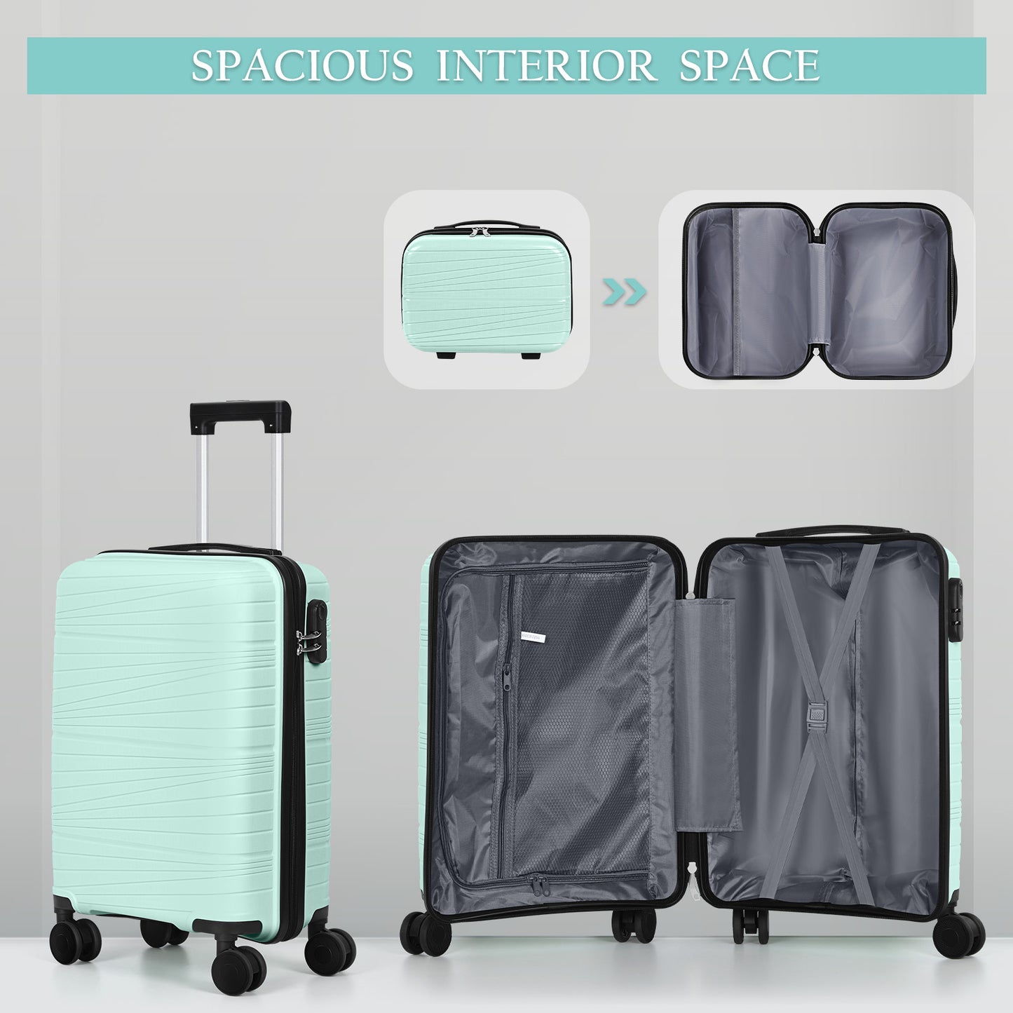 Parallel III 2 Piece Carry On Set (20in + 14in)