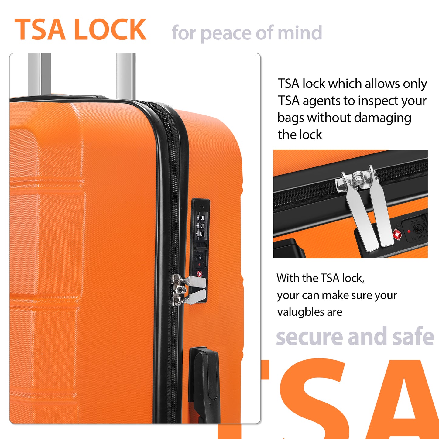 Connect Ⅰ 3 Piece Set - TSA Lock