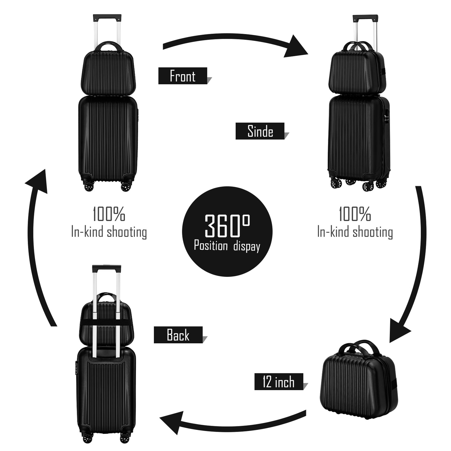 Essential 2 Piece Carry On Set (20in + 14in)