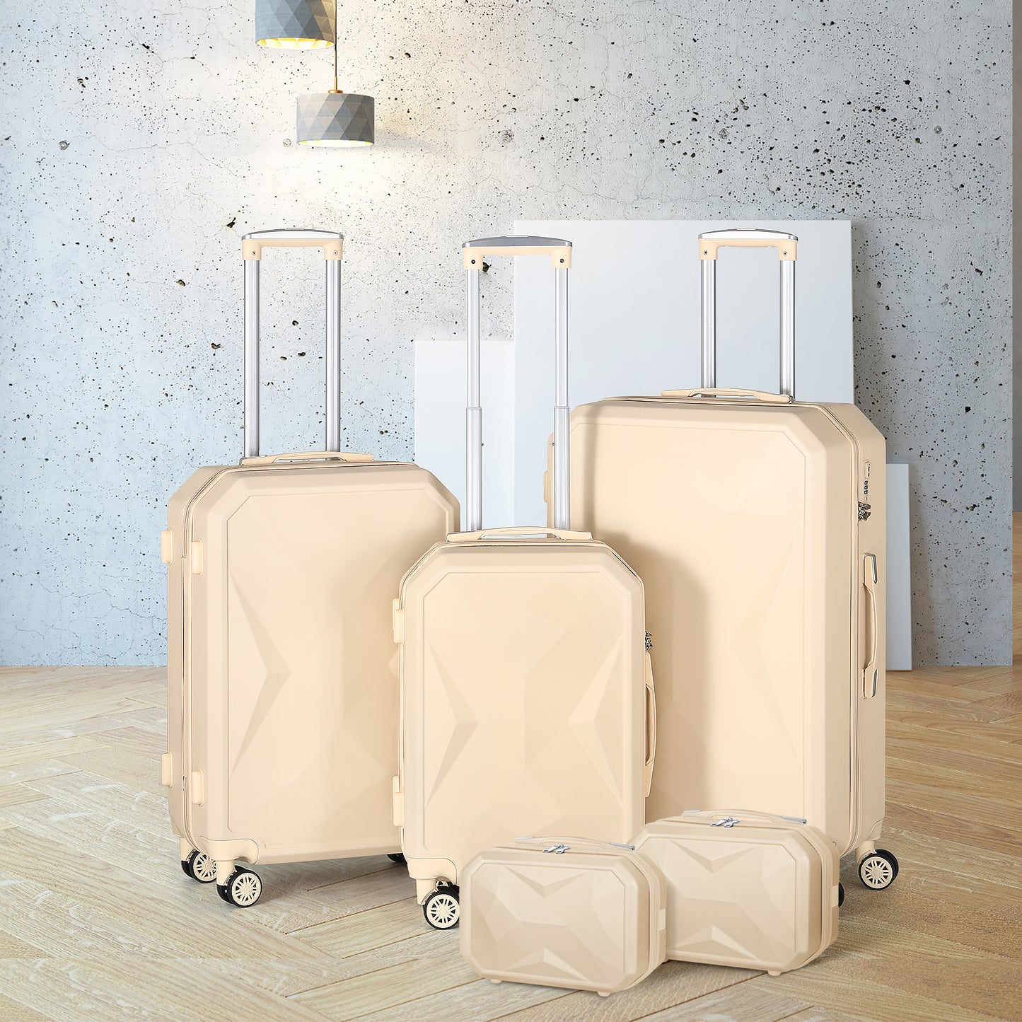 Prism 5 Piece Luggage Set - TSA Lock